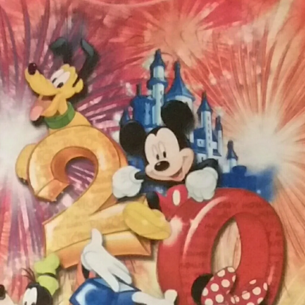 Vintage 2005 Disney shirt,bright colors, M 7/9 - Picture 7 of 8